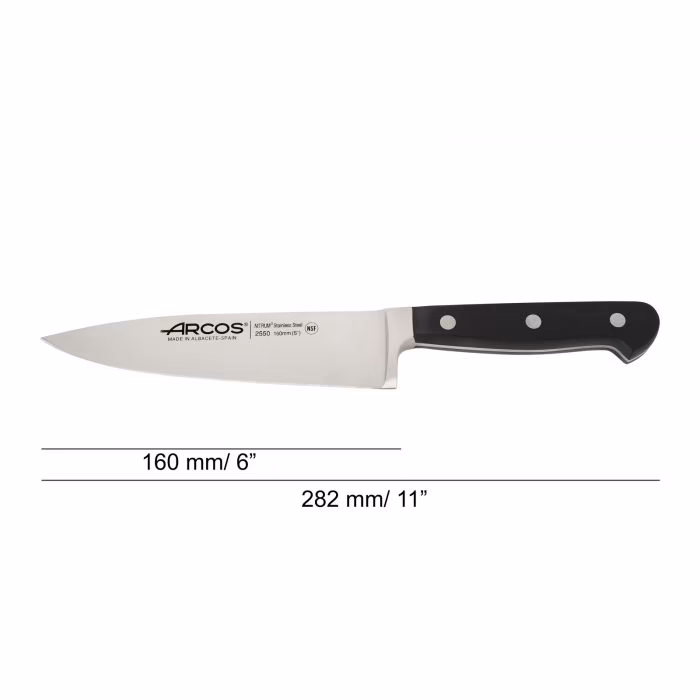 Arcos Cuchillo Cocinero Serie Clásica 160 Mm