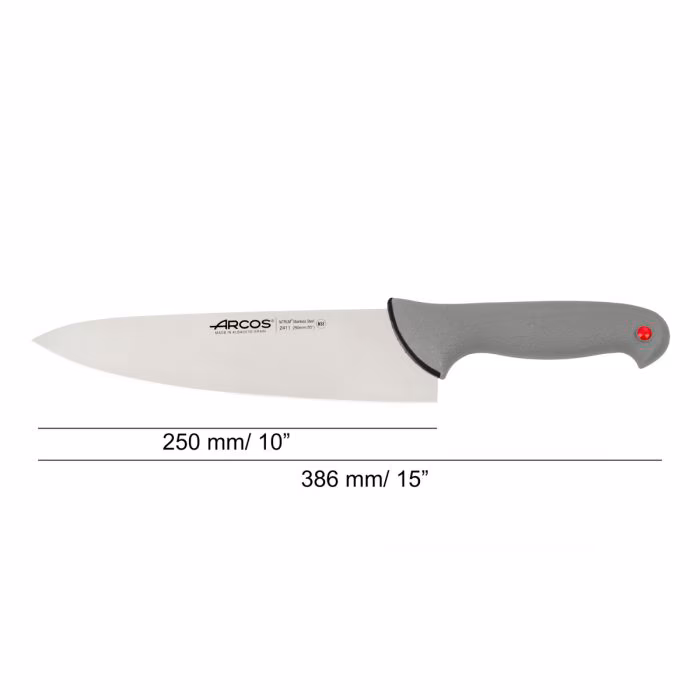 Arcos Cuchillo Cocinero Serie Colour Prof 250 Mm