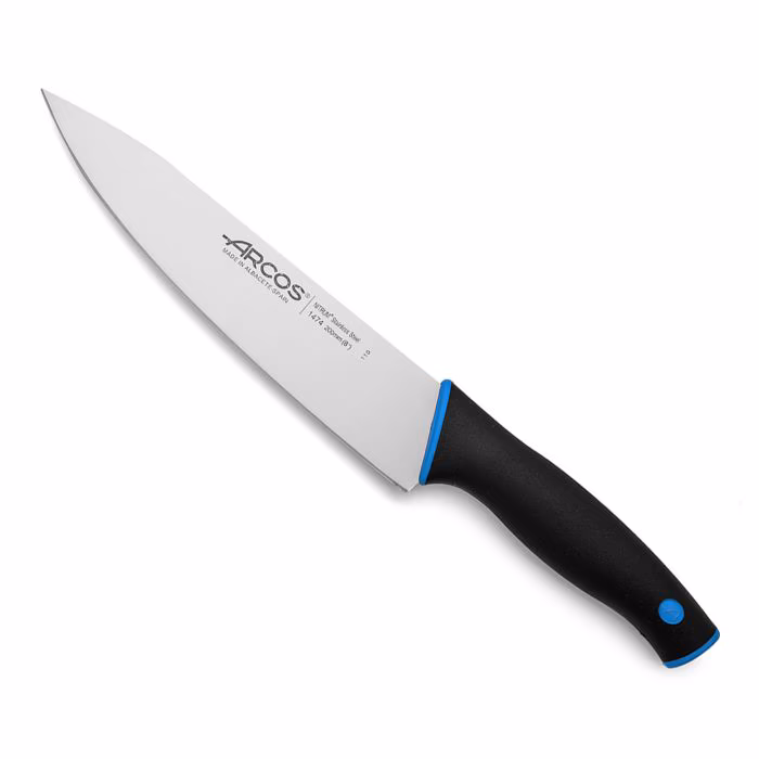 Arcos Cuchillo Cocinero Serie Dúo Azul 200 mm