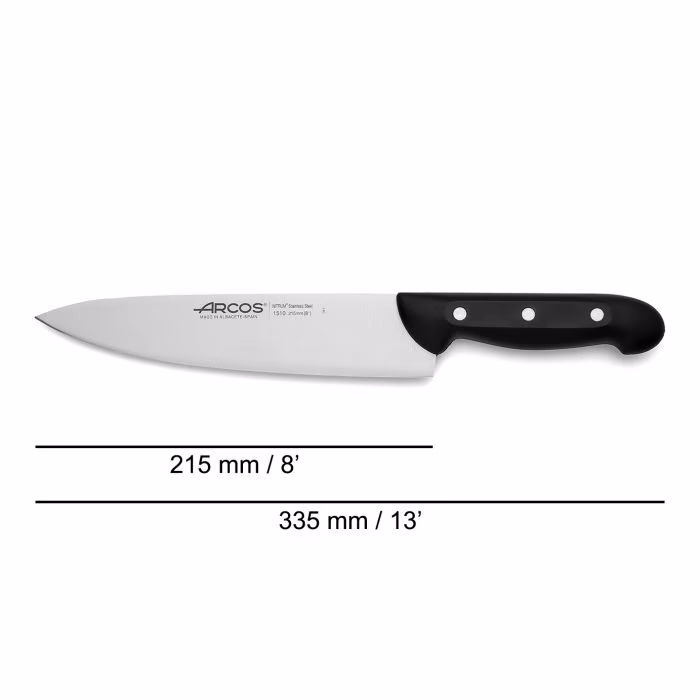 Arcos Cuchillo Cocinero Serie Maitre 215 Mm
