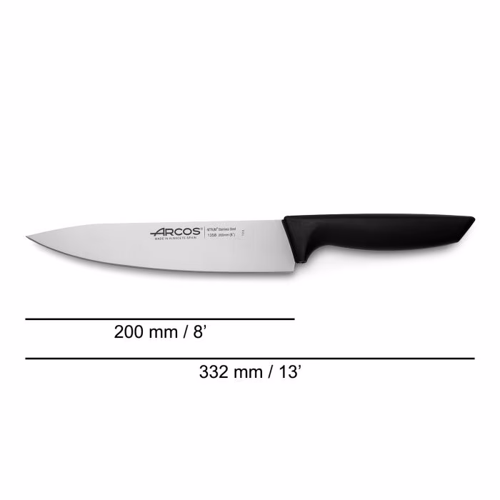 Arcos Cuchillo Cocinero Serie Niza 200 Mm