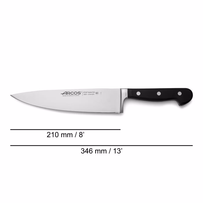Arcos Cuchillo Cocinero Serie Ópera 210 Mm