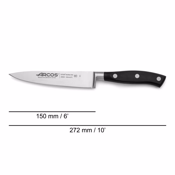 Arcos Cuchillo Cocinero Serie Riviera 150 Mm