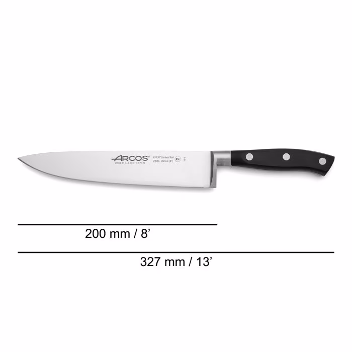 Arcos Cuchillo Cocinero Serie Riviera 200 Mm