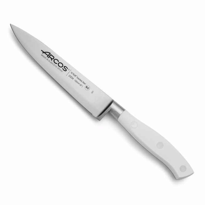 Arcos Cuchillo Cocinero Serie Riviera Blanc 150 mm
