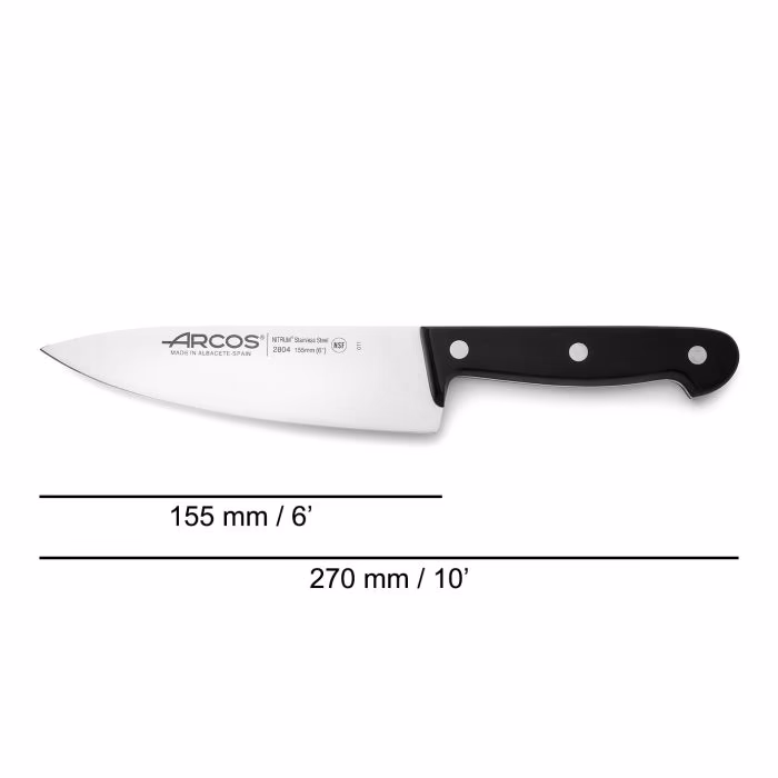 Arcos Cuchillo Cocinero Serie Universal 155 Mm