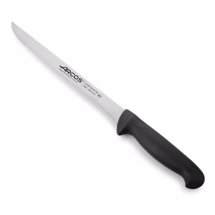 Arcos Cuchillo Fileteador Color Negro Serie 2900
