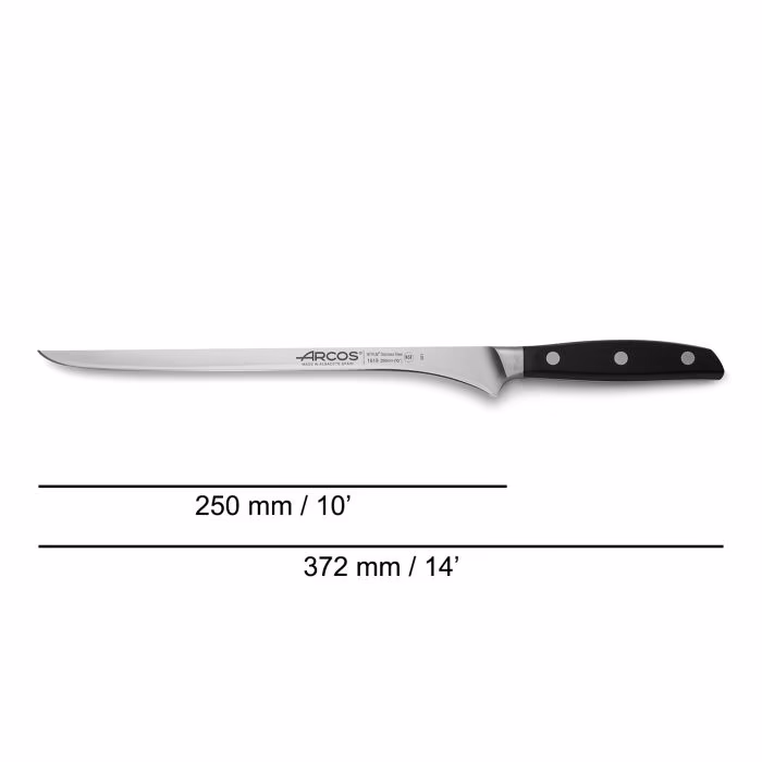 Arcos Cuchillo Jamonero Serie Manhattan 250 Mm