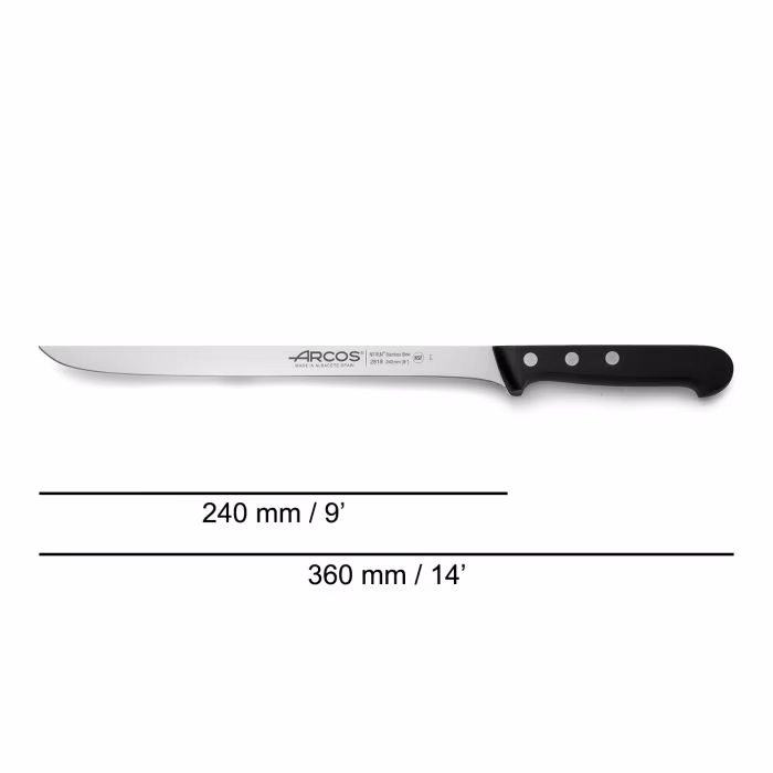 Arcos Cuchillo Jamonero Serie Universal 240 Mm