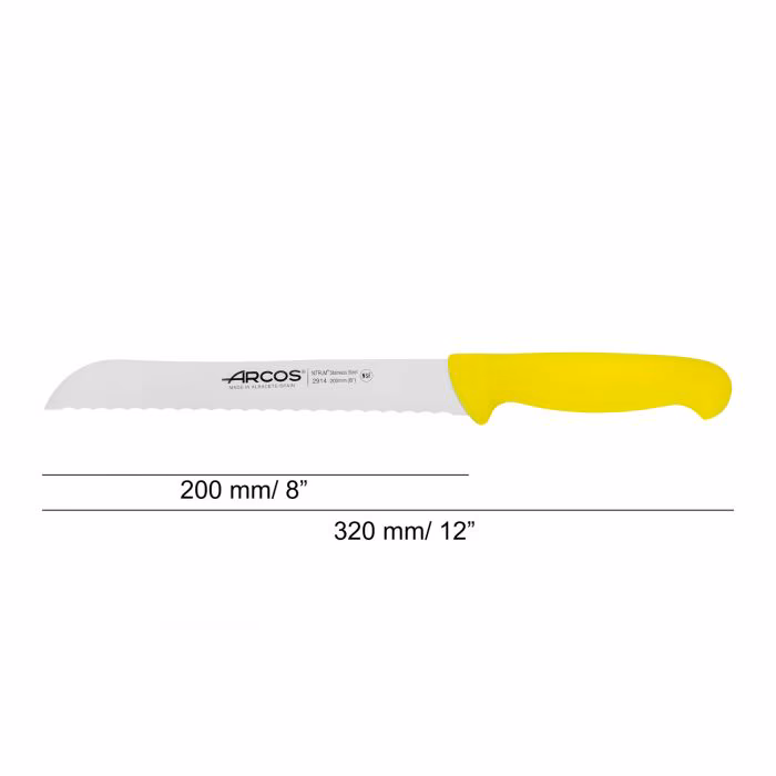 Arcos Cuchillo Panero Color Amarillo Serie 2900