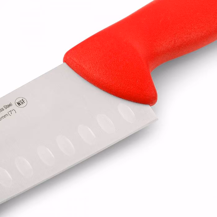 Arcos Cuchillo Santoku Color Rojo Serie 2900