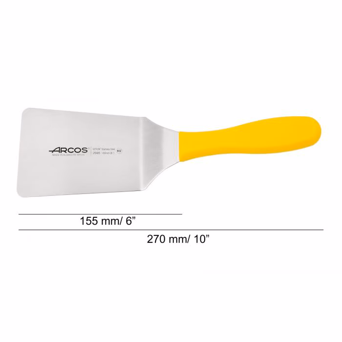 Arcos Espátula Serie 2900 Color Amarillo 155x90 Mm