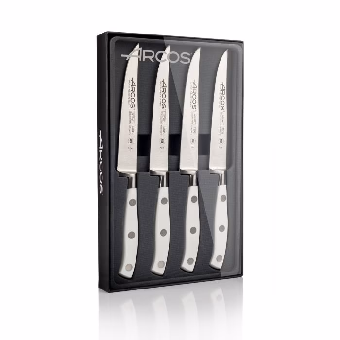 Arcos Juego Chuleteros Riviera Blanc