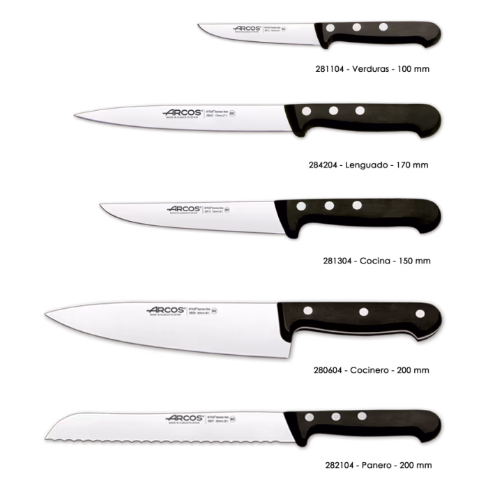 Arcos Juego Cocina 5 Pzas. Serie Universal + Taco