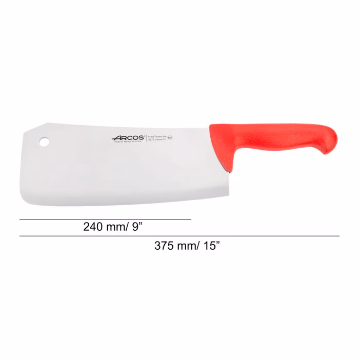 Arcos Macheta Color Rojo Serie 2900 240 Mm