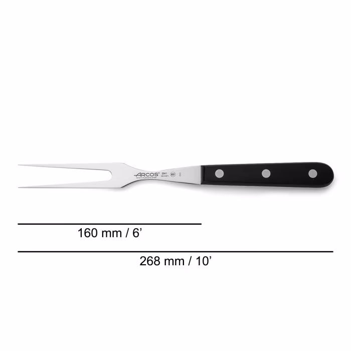 Arcos Tenedor Trinchante Serie Universal 160 Mm