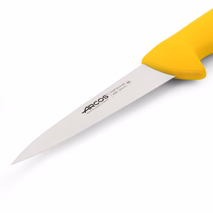Arcos Cuchillo Carnicero Color Amarillo Serie 2900 150 Mm