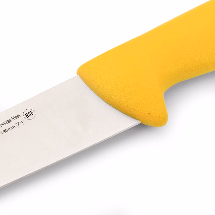 Arcos Cuchillo Carnicero Color Amarillo Serie 2900 180 Mm
