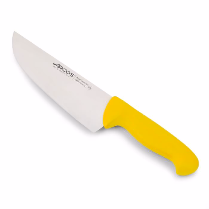 Arcos Cuchillo Carnicero color amarillo Serie 2900 200 mm