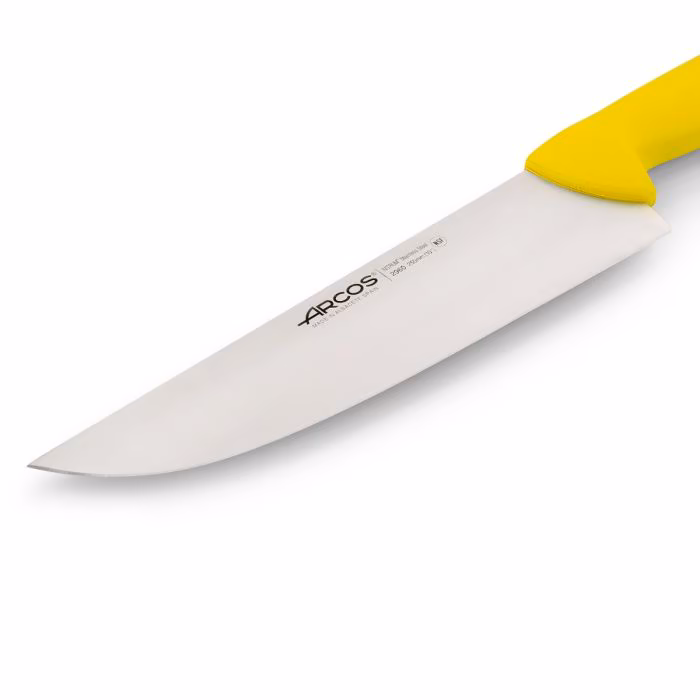 Arcos Cuchillo Carnicero Color Amarillo Serie 2900 250 Mm