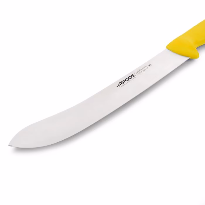 Arcos Cuchillo Carnicero Color Amarillo Serie 2900 300 Mm