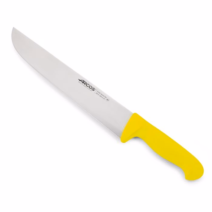 Arcos Cuchillo Carnicero color amarillo Serie 2900 300 mm