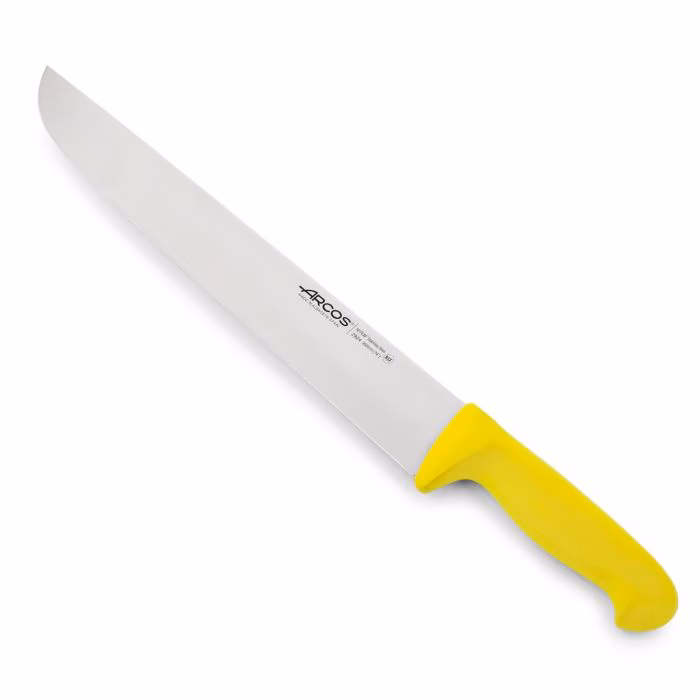 Arcos Cuchillo Carnicero color amarillo Serie 2900 350 mm