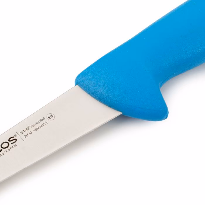 Arcos Cuchillo Carnicero Color Azul Serie 2900 150 Mm