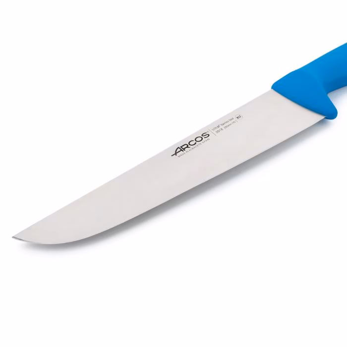 Arcos Cuchillo Carnicero Color Azul Serie 2900 250 Mm