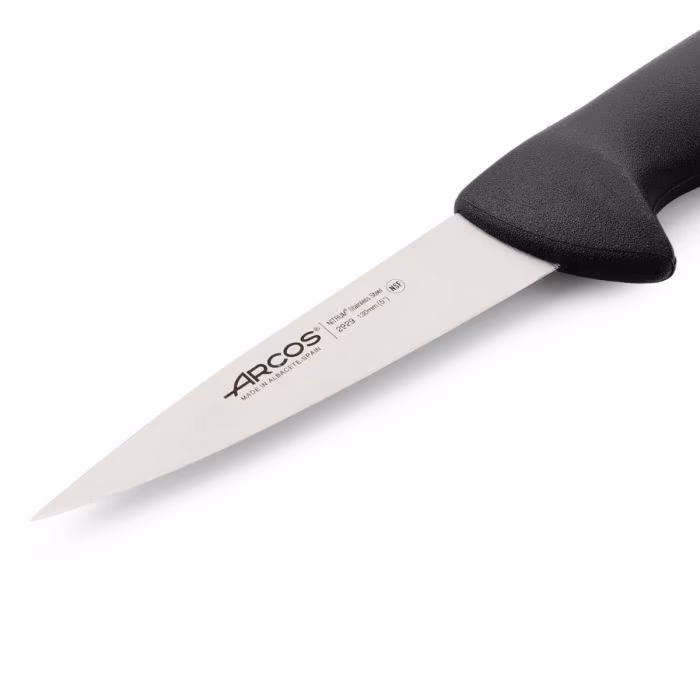 Arcos Cuchillo Carnicero Color Negro Serie 2900 130 Mm