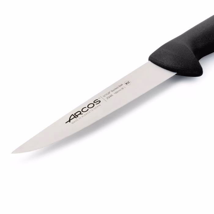 Arcos Cuchillo Carnicero Color Negro Serie 2900 160 Mm