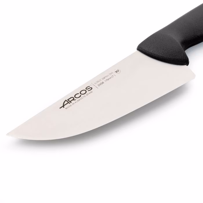 Arcos Cuchillo Carnicero Color Negro Serie 2900 170 Mm