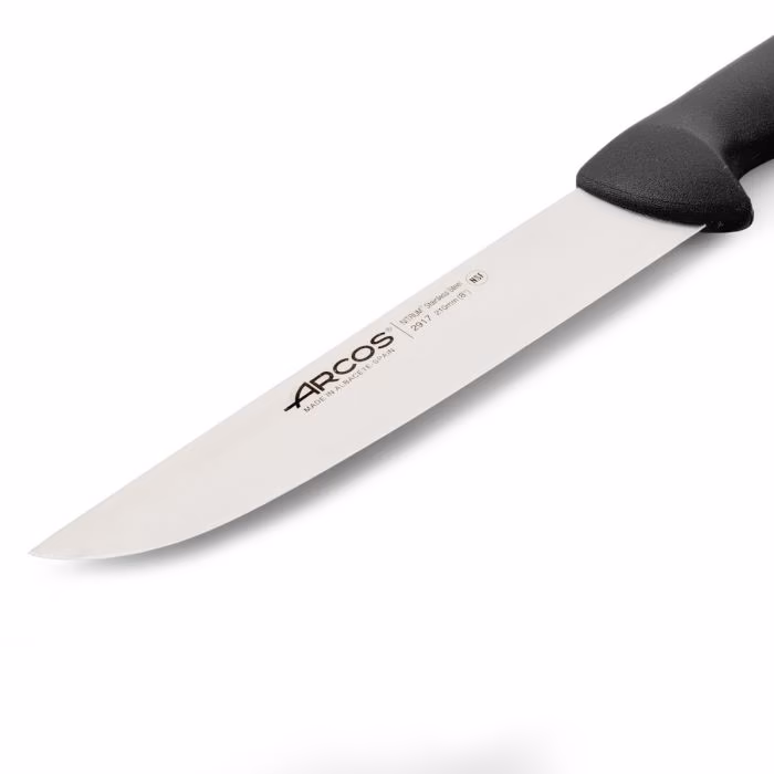 Arcos Cuchillo Carnicero Color Negro Serie 2900 210 Mm