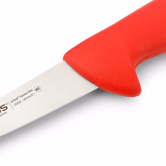 Arcos Cuchillo Carnicero Color Rojo Serie 2900 130 Mm
