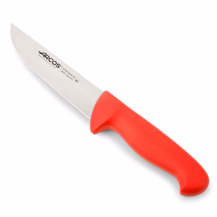 Arcos Cuchillo Carnicero color rojo Serie 2900 160 mm