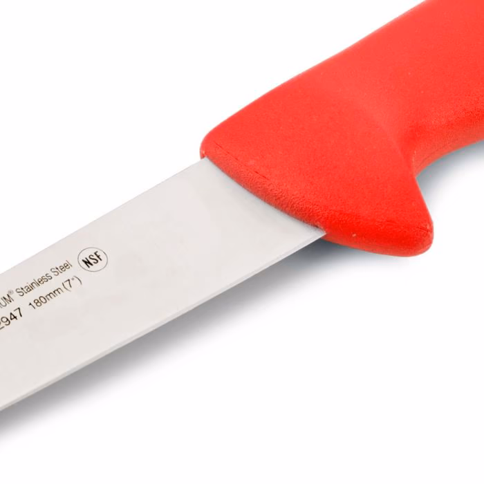 Arcos Cuchillo Carnicero Color Rojo Serie 2900 180 Mm