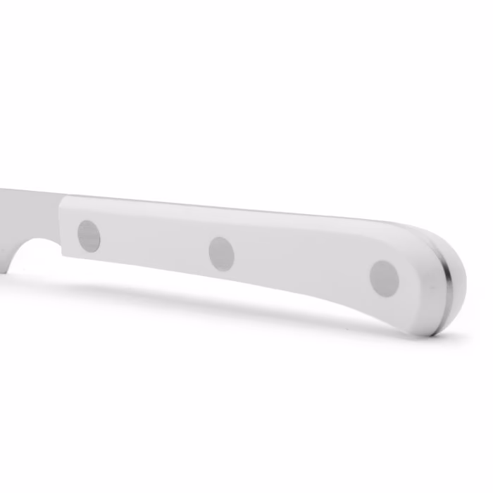 Arcos Cuchillo Chuletero Blanco Con Sierra Polioximetileno 115 Mm
