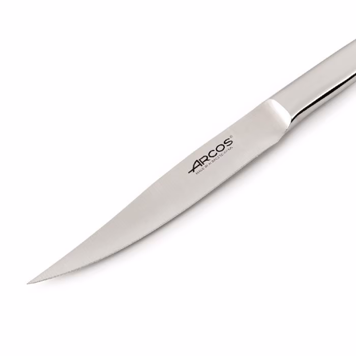 Arcos Cuchillo Chuletero Monoblock Filo Liso 110 Mm