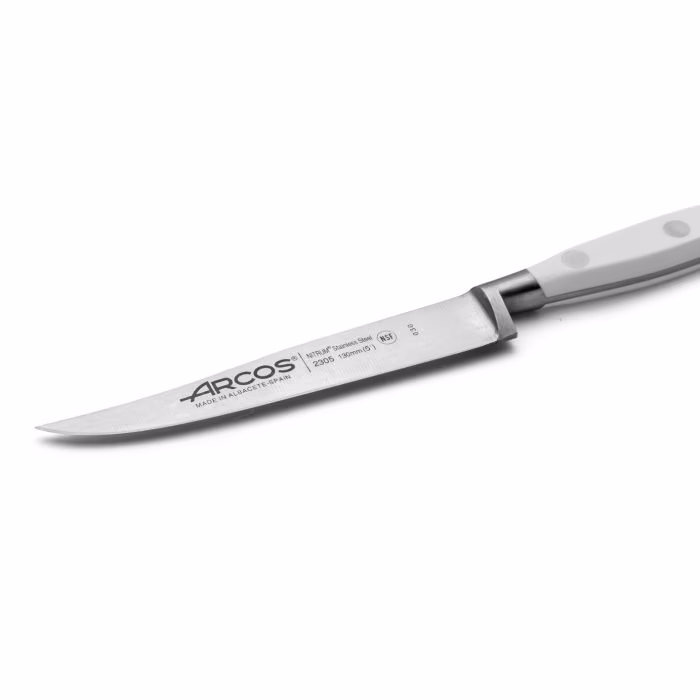 Arcos Cuchillo Chuletero Serie Riviera Blanc 130 Mm