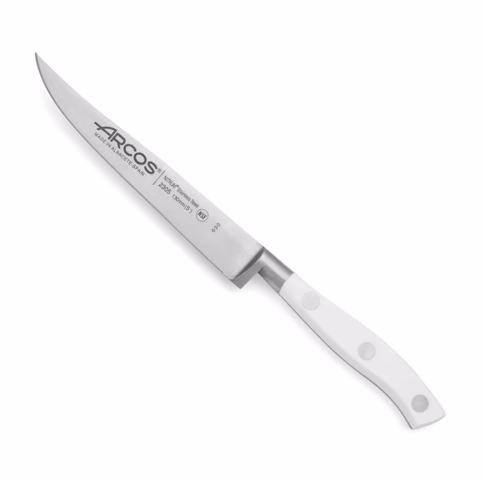 Arcos Cuchillo Chuletero Serie Riviera Blanc 130 mm