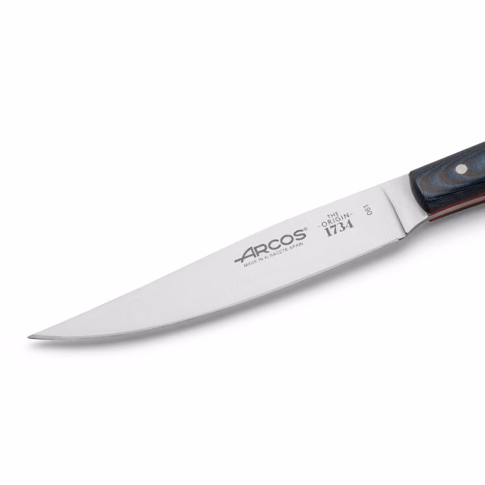 Arcos Cuchillo Chuletero The Origin Micarta Azul 110 Mm