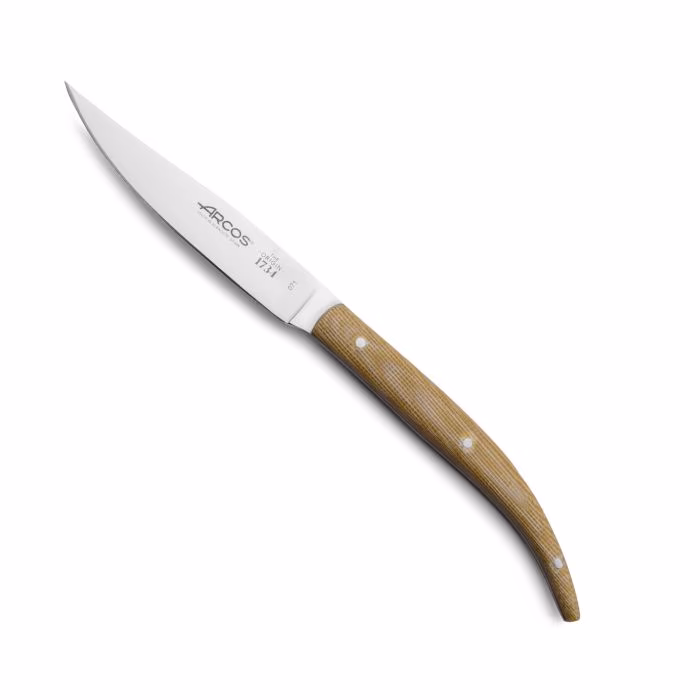 Arcos Cuchillo chuletero The Origin Micarta Beige 110 mm