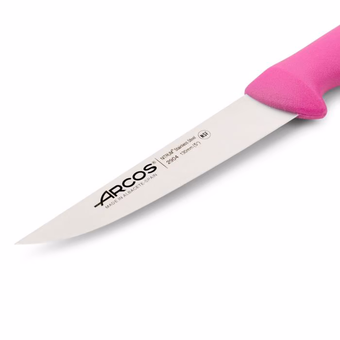 Arcos Cuchillo Cocina Color Fucsia Serie 2900 130 Mm