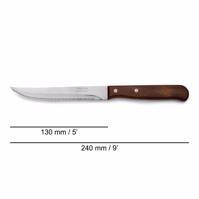 Arcos Cuchillo Cocina Micro-Serrado Serie Latina 130 Mm