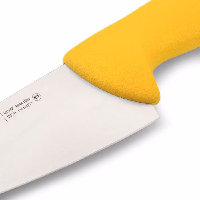 Arcos Cuchillo Cocinero Color Amarillo Serie 2900 150 Mm