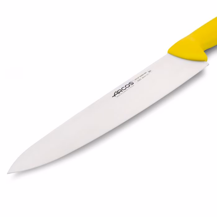 Arcos Cuchillo Cocinero Color Amarillo Serie 2900 300 Mm