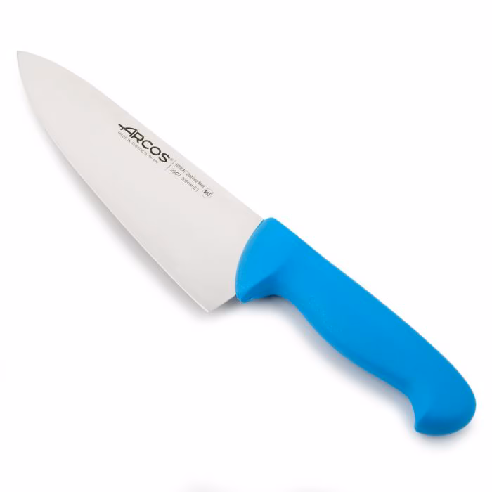 Arcos Cuchillo Cocinero color azul Serie 2900 200 mm