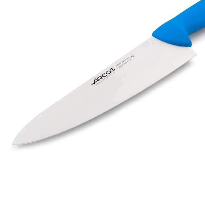 Arcos Cuchillo Cocinero Color Azul Serie 2900 250 Mm