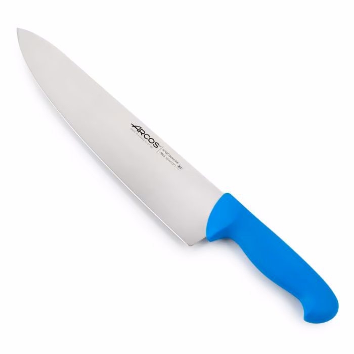 Arcos Cuchillo Cocinero color azul Serie 2900 300 mm