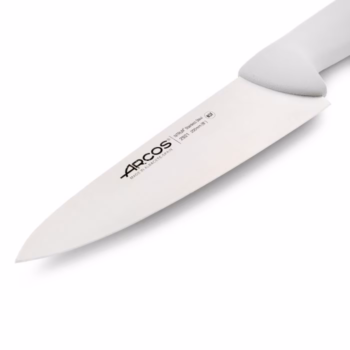 Arcos Cuchillo Cocinero Color Blanco Serie 2900 200 Mm